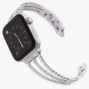 Rhinestone Apple Watch bracelet